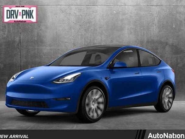 TESLA MODEL Y 2021 5YJYGDEE1MF241809 image